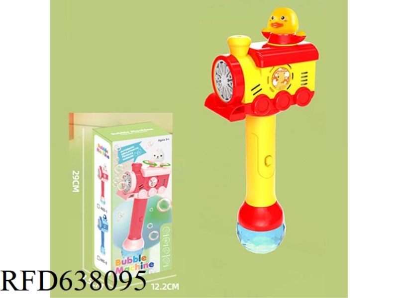 DUCK SELF-ROTATING ELECTRIC BUBBLE WAND
