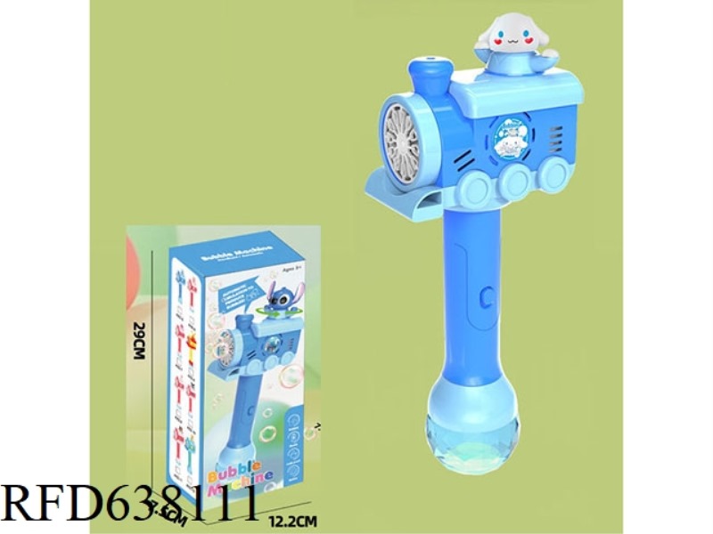 JADE DOG AUTOMATIC ROTATING ELECTRIC BUBBLE WAND