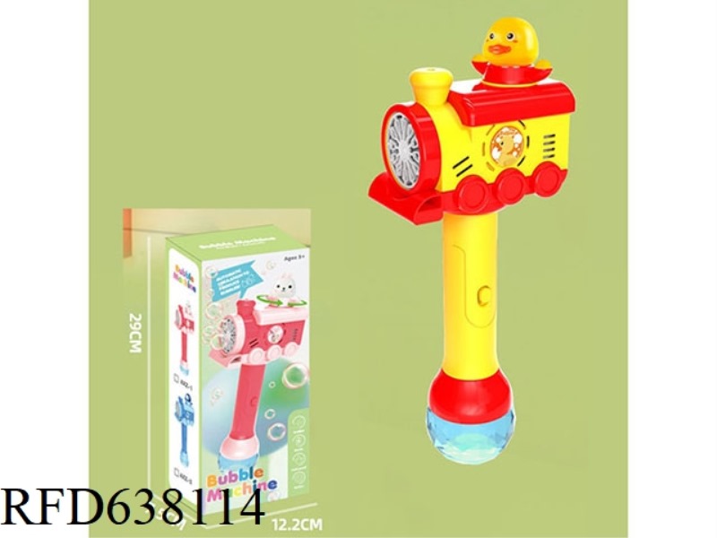 LIGHT MUSIC DUCK AUTOMATIC ROTATING ELECTRIC BUBBLE WAND