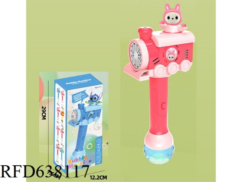 LIGHT MUSIC PINK LAB AUTOMATIC ROTATING ELECTRIC BUBBLE WAND