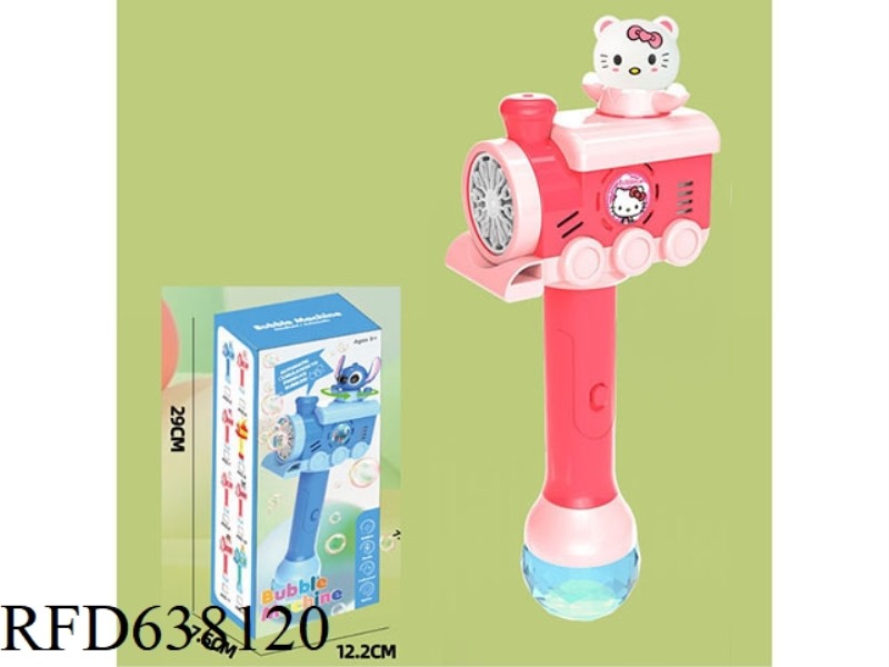 LIGHT MUSIC KIT CAT AUTOMATIC ROTATING ELECTRIC BUBBLE WAND