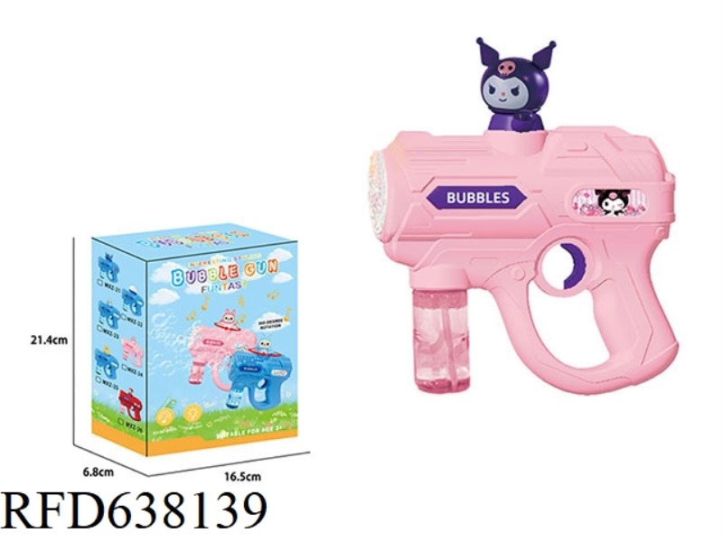 KULOMI AUTOMATIC ROTATING ELECTRIC BUBBLE GUN