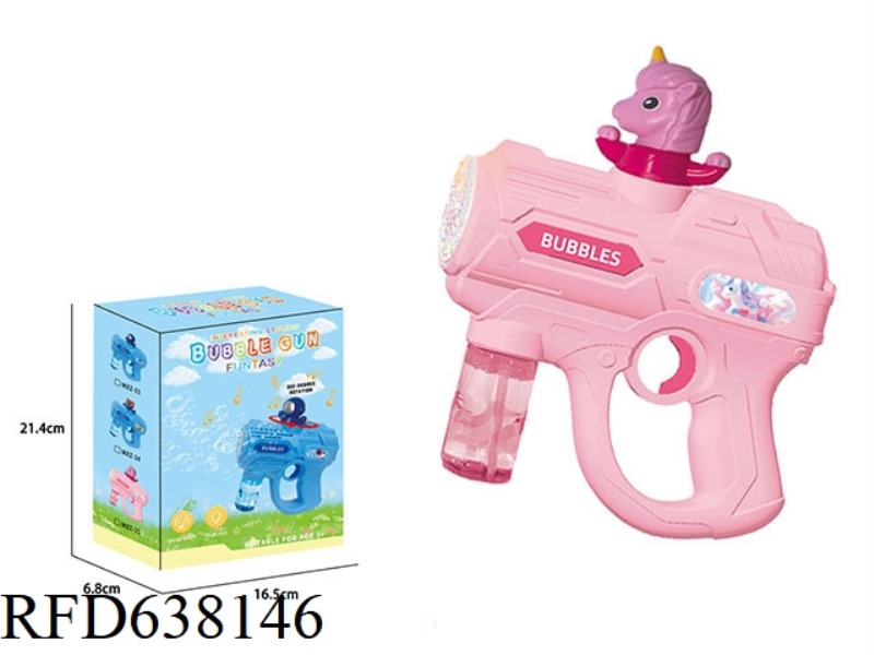 PONY AUTOMATIC ROTATING ELECTRIC BUBBLE GUN