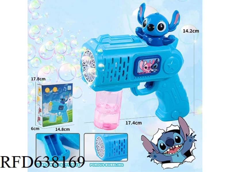 STITCH'S ELECTRIC BUBBLE GUN