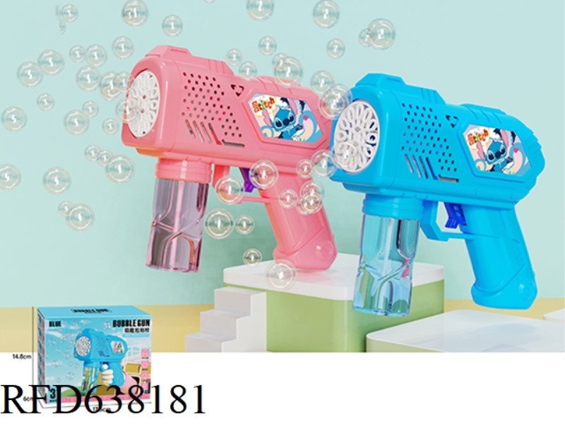 STITCH'S ELECTRIC BUBBLE GUN