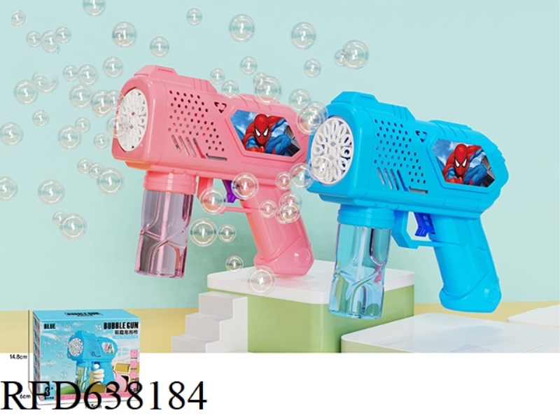 SPIDER-MAN ELECTRIC BUBBLE GUN