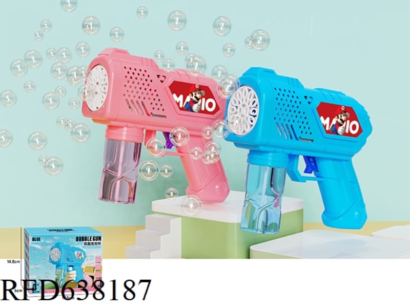 SUPER MARIO ELECTRIC BUBBLE GUN
