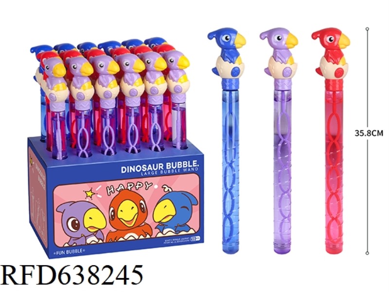 EGGSHELL PTEROSAUR, CARTOON BUBBLE WAND, 18PCS/ BOX, 120ML