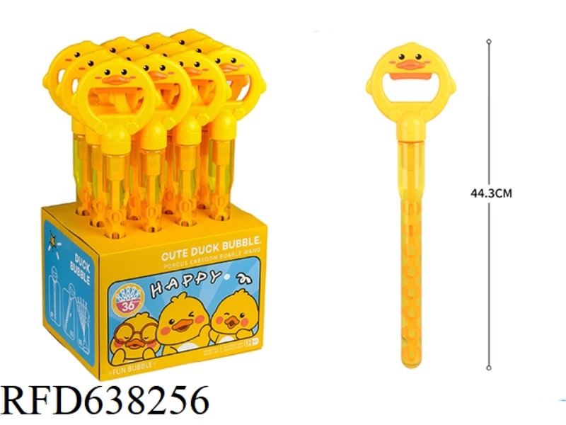 36 HOLE DUCK BUBBLE WAND 12 PIECES/BOX 175ML