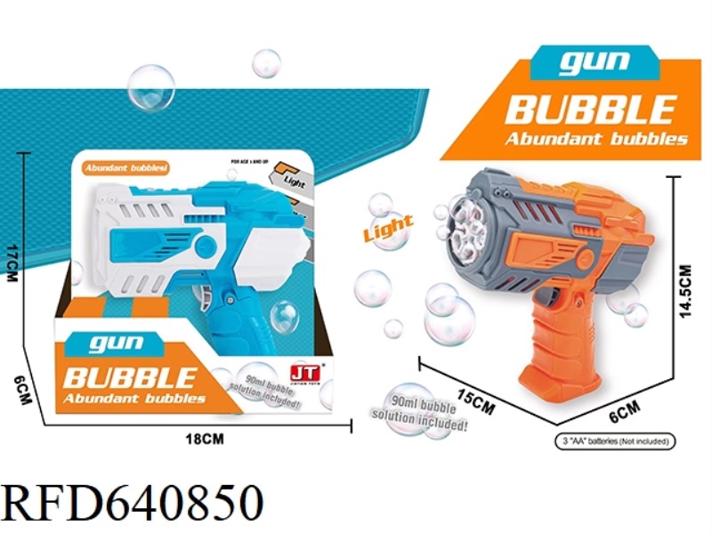 ELECTRIC BUBBLE GUN (2 COLOR MIX) (GCC)