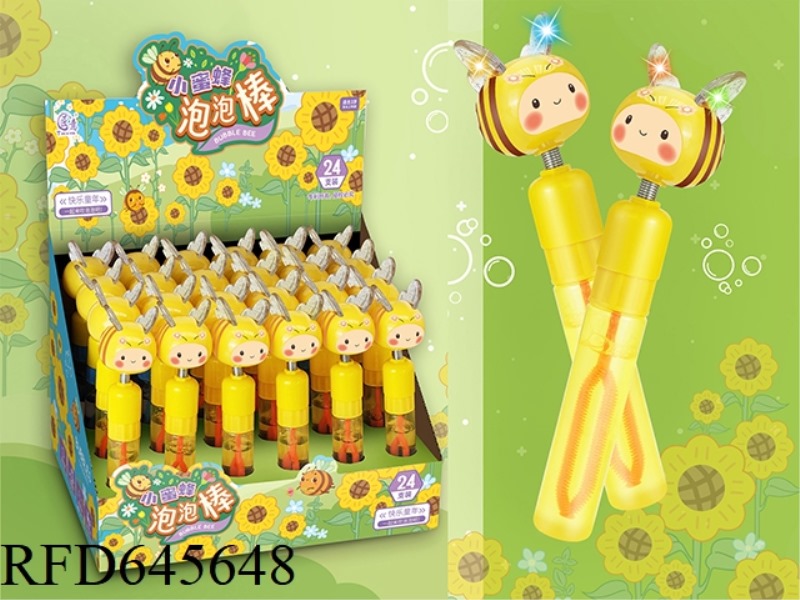 LIGHT BEE (SHORT STICK) BUBBLE STICK 24PCS/ BOX