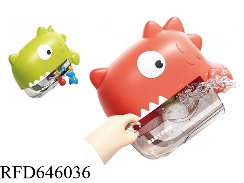 SET SERIES DINOSAUR BUBBLE MACHINE