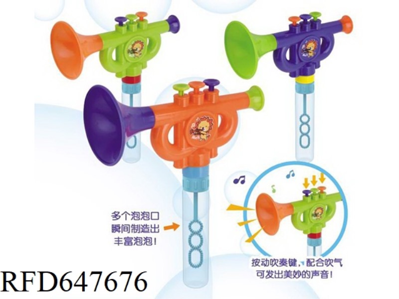 TRUMPET & BUBBLE STICK 12PCS