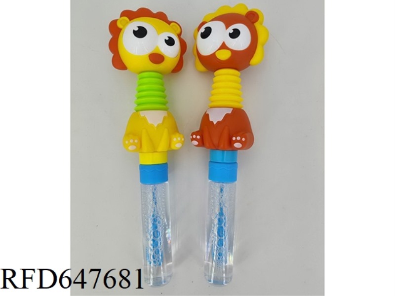 LION WHISTLE & BUBBLE BAR 12PCS
