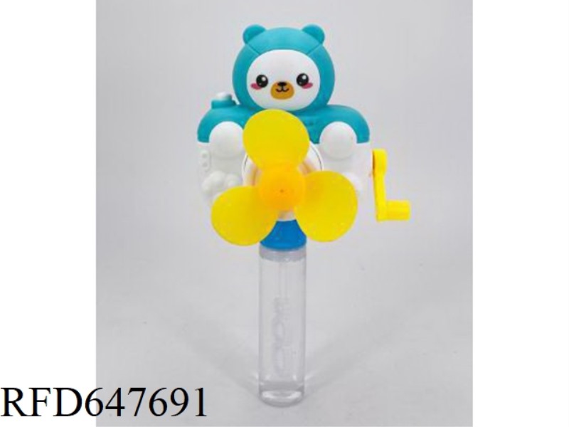 HAND-CRANKED ASTRONAUT CAMERA FAN 6PCS