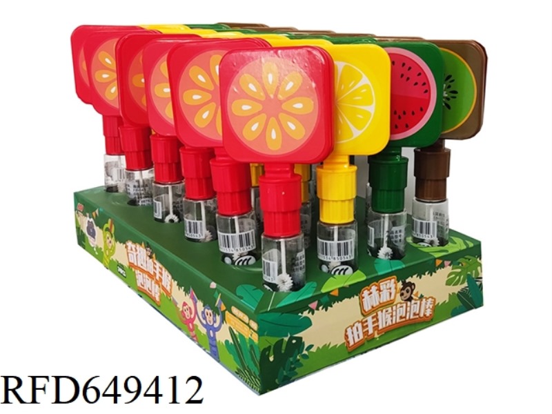 QI QU SHOU PAI PAO PAO BANG (FRUIT) 24PCS