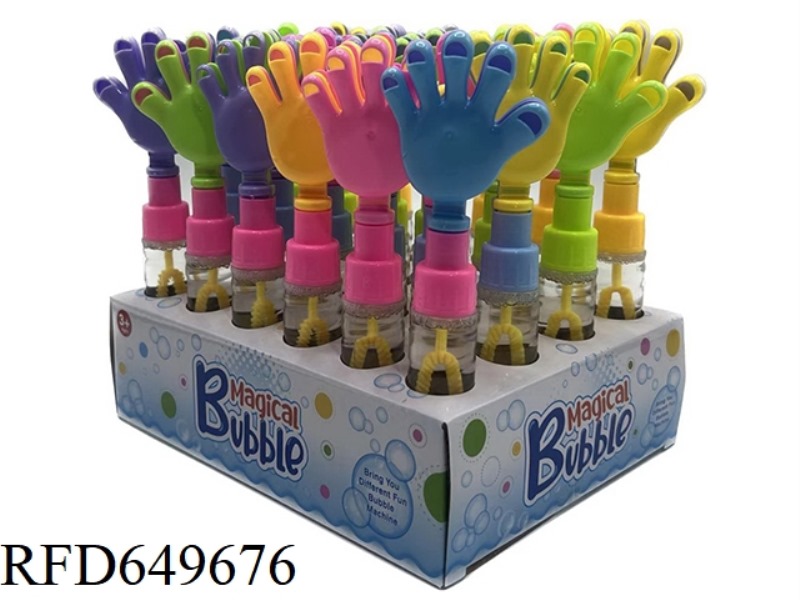 CLAP THE BUBBLE WAND