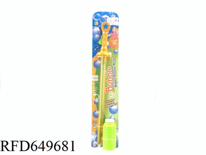 WESTERN SWORD BUBBLE WAND (54CM)