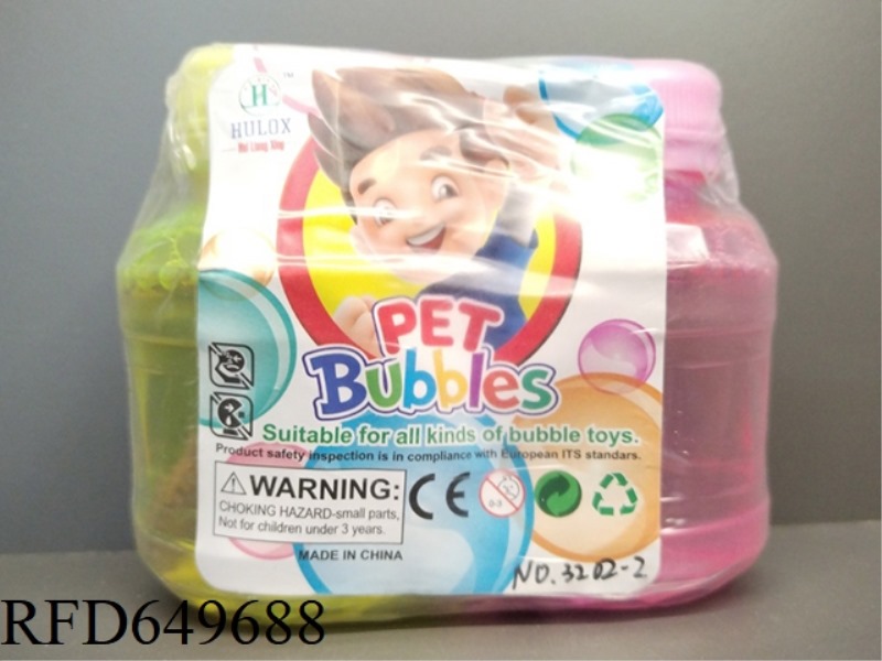 ENVIRONMENTALLY FRIENDLY PET BOTTLE BLOW STICK BUBBLE 85ML