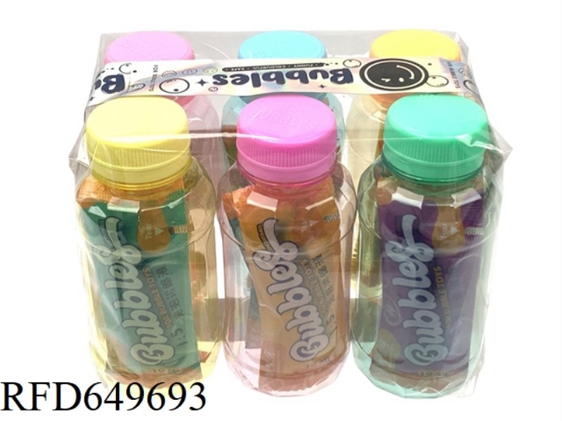 125ML BUBBLE BLOWING STICK CONCENTRATE (6 BOTTLES PER PACK)