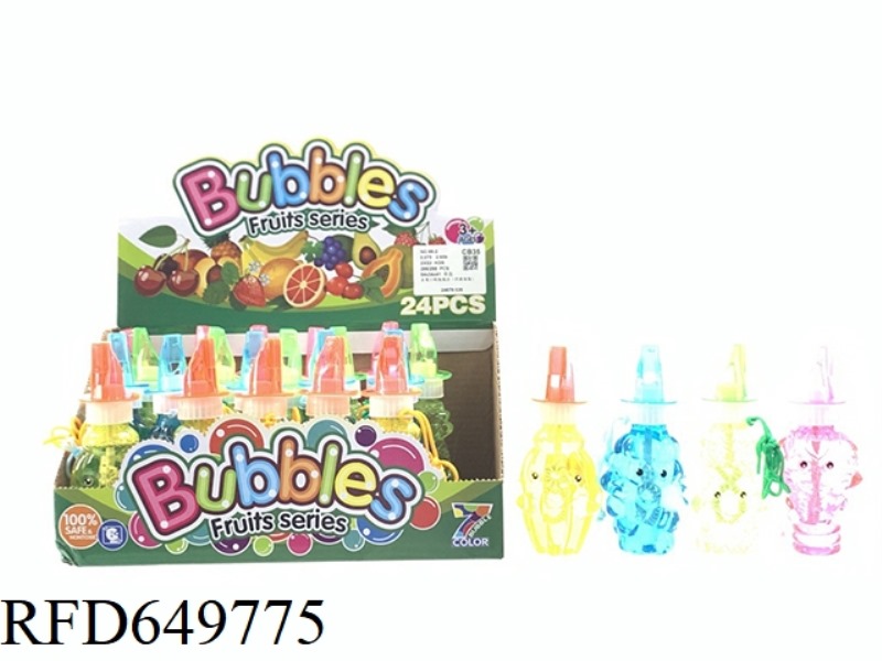 FRUIT WHISTLE BUBBLE WATER