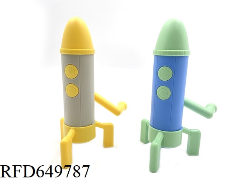 MOUTH-BLOWN BATHROOM BUBBLE MAKER BAZOOKA