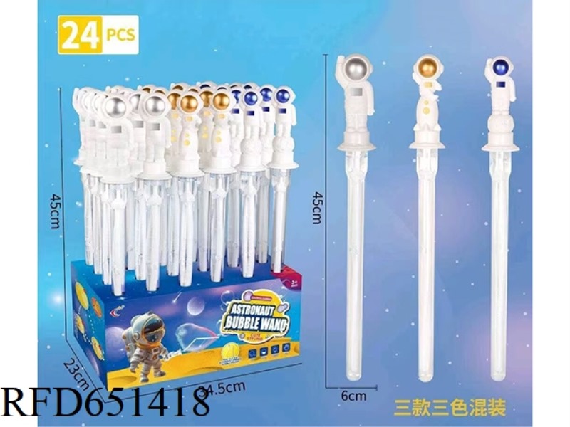 ASTRONAUT BUBBLE SWORD 24PCS