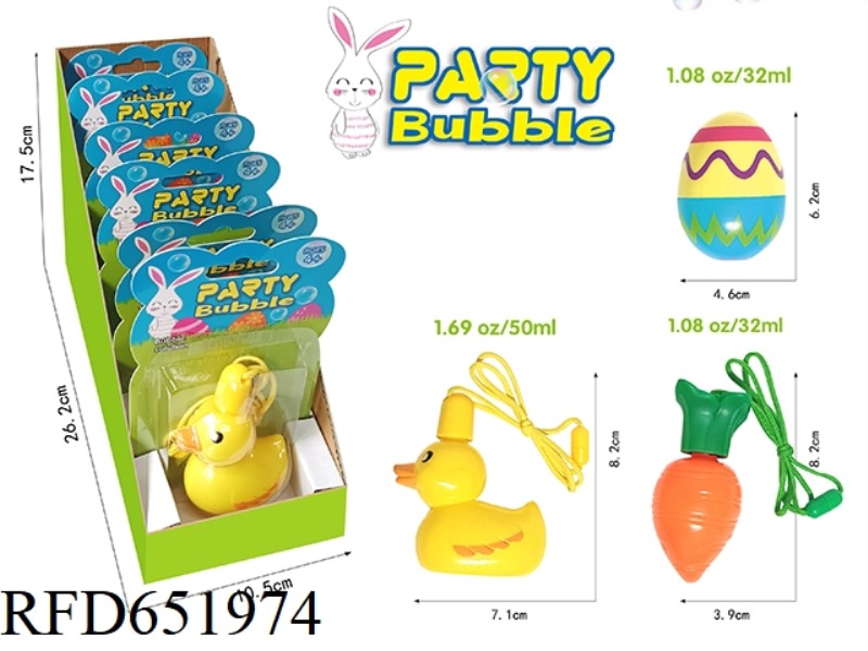 EASTER FUN BLOWING BUBBLES