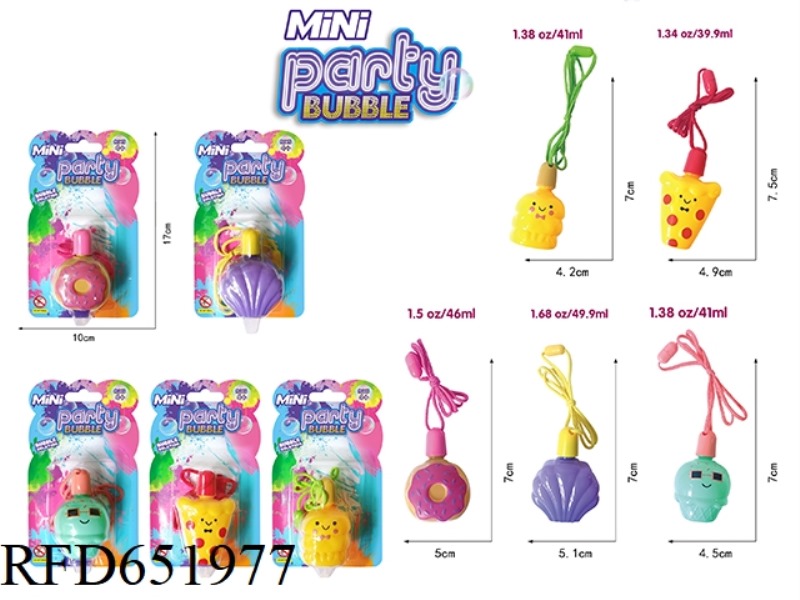 FUN MINI BUBBLE BLOWING
