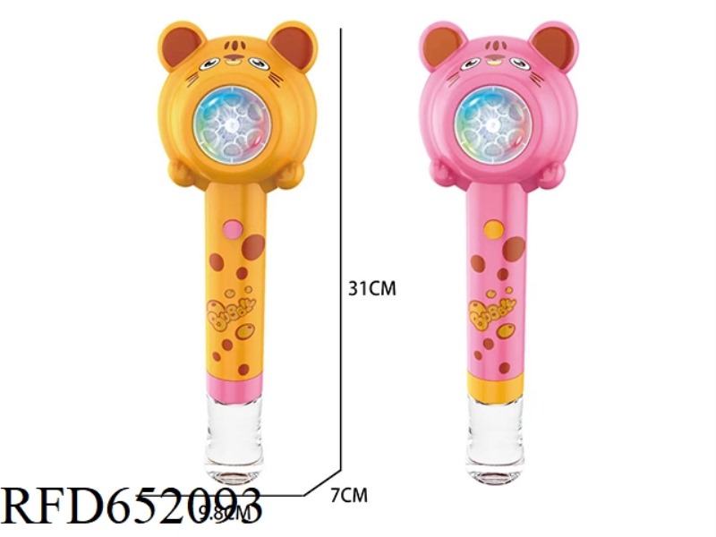 LIGHT TIGER BUBBLE BAR/TIGER ELECTRIC BUBBLE BAR/BUBBLE MACHINE (POROUS +2 LIGHTS)