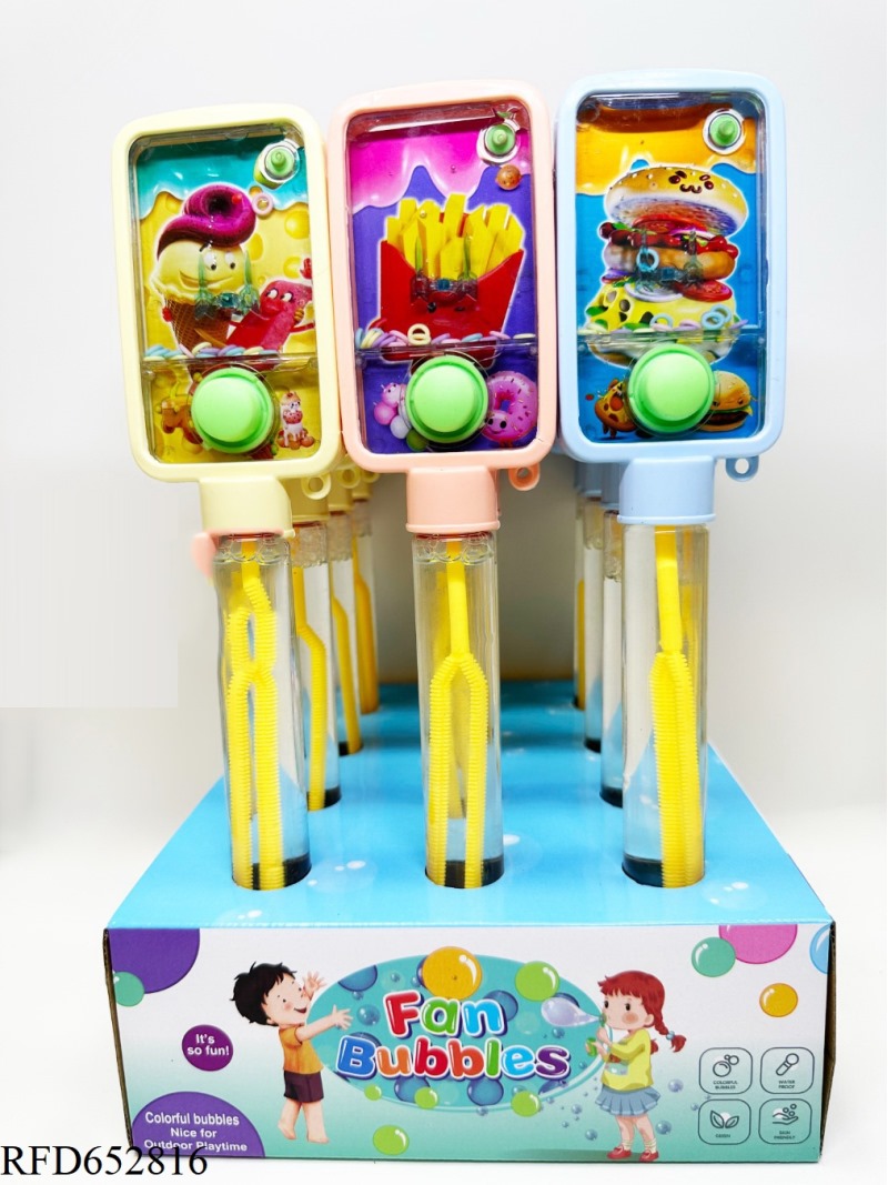30CM FOOD BUBBLE WATER MACHINE 12PCS