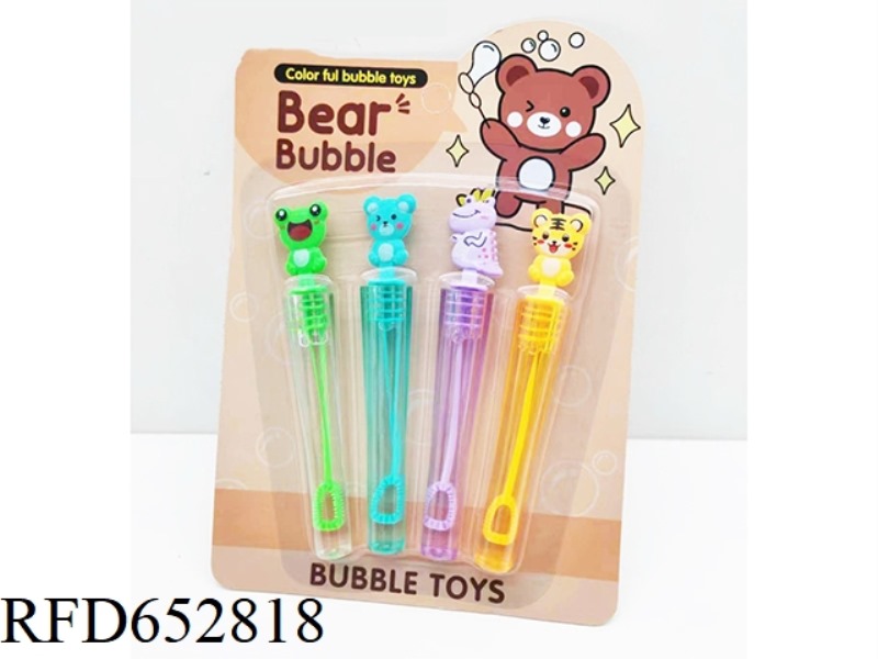 13 CM BEAR BUBBLE STICK