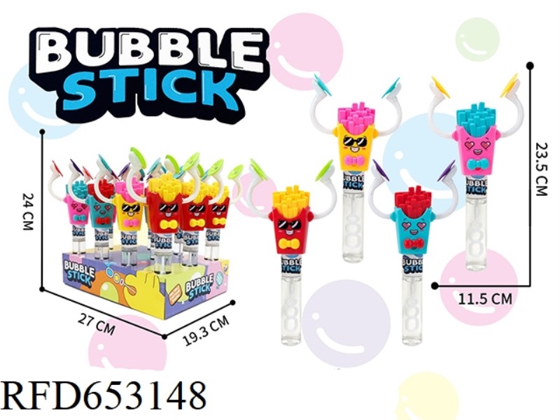 FRENCH FRIES PATTY/BUBBLE STICK 12PCS
