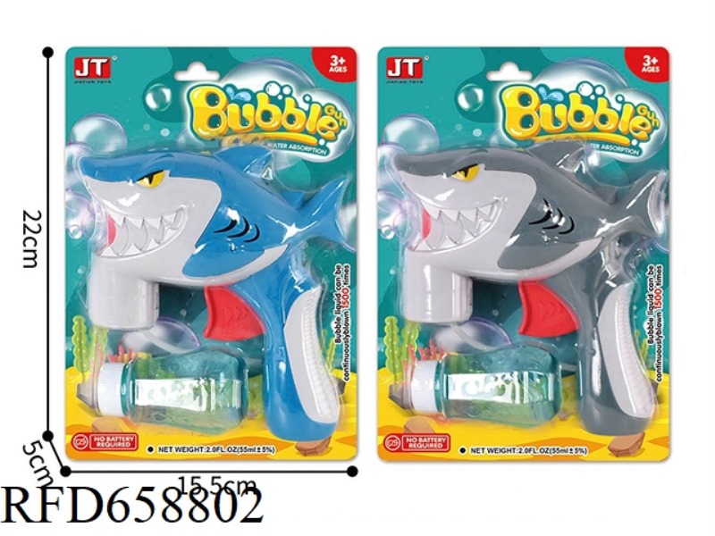 MANUAL SHARK BUBBLE GUN