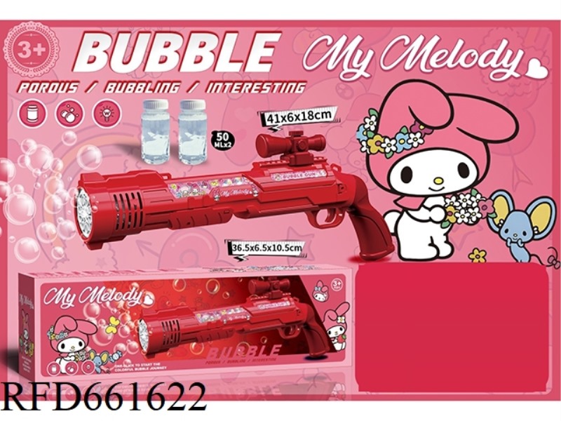 MELODY - FULLY AUTOMATIC LUMINOUS BUBBLE GUN