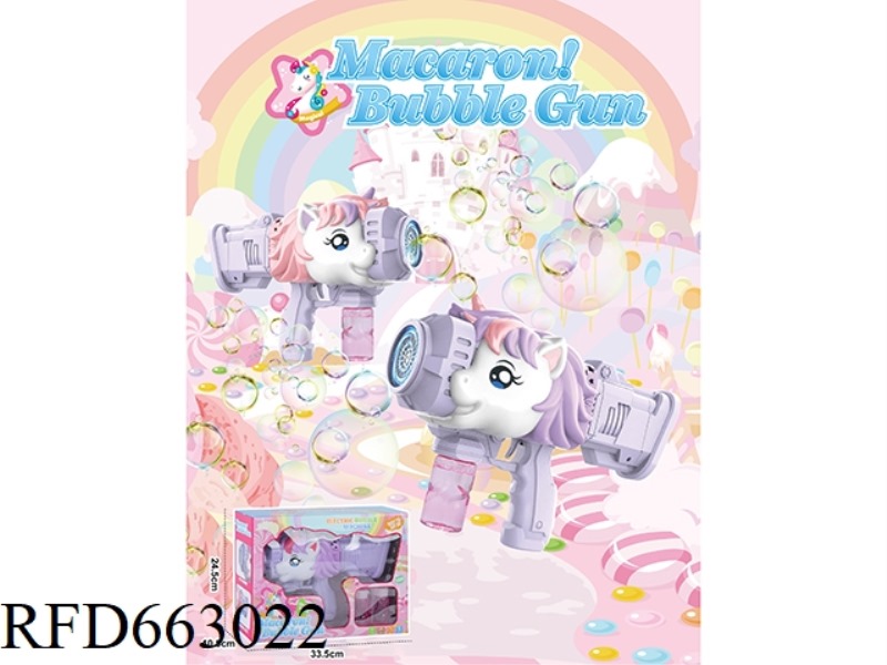 MACARON AUTOMATIC BUBBLE GUN