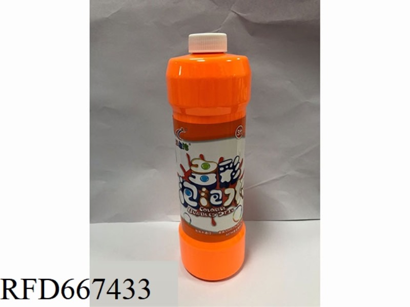 1000ML LARGE FOAM BUBBLE LIQUID (ORANGE)
