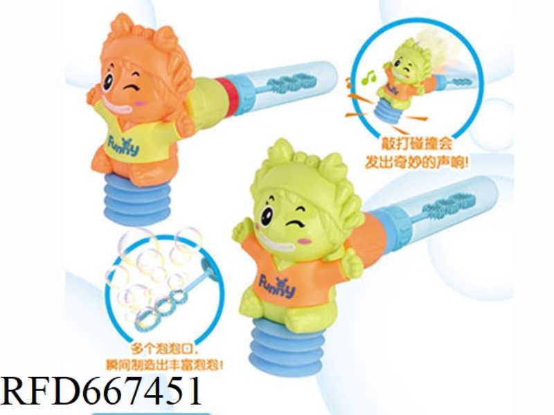 CHILDREN'S HAMMER&BUBBLE STICK