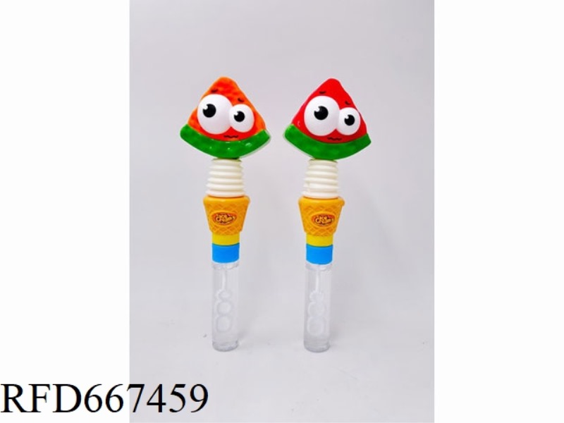 WATERMELON WHISTLE&BUBBLE STICK