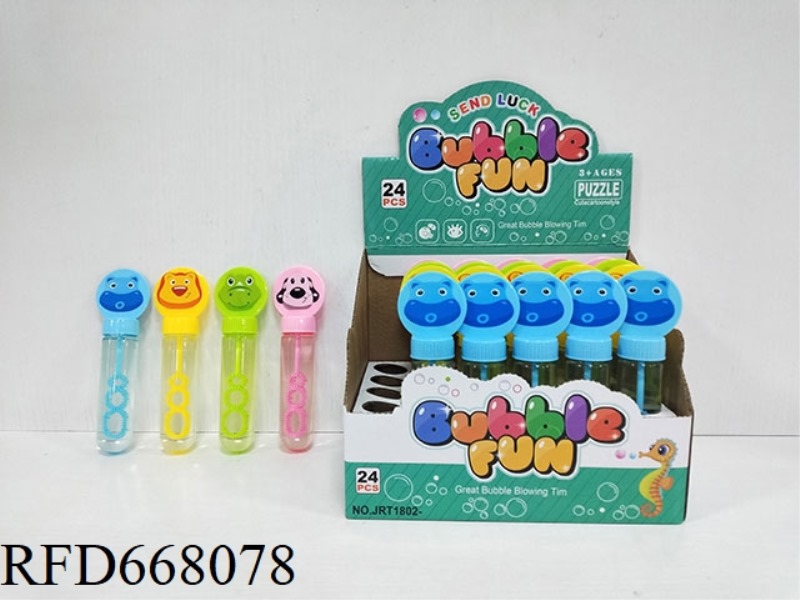 FOUR ROUND CARTOON BUBBLE STICKS FROM MIR (24PCS) GCC