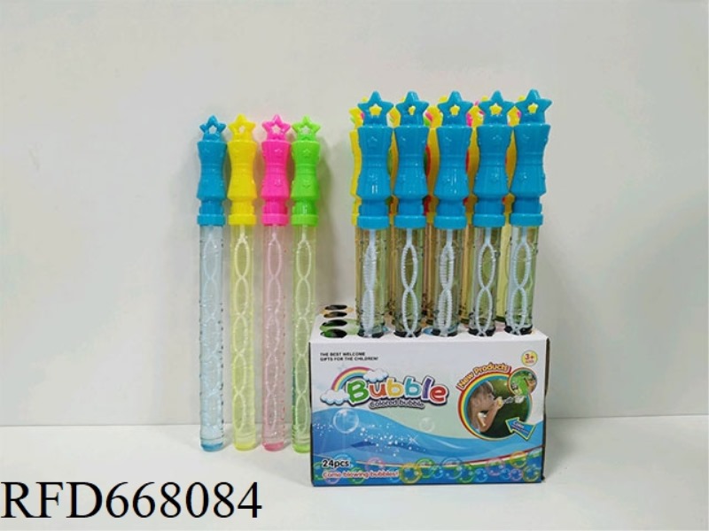 FIVE POINTED STAR BUBBLE STICKS (24PCS)