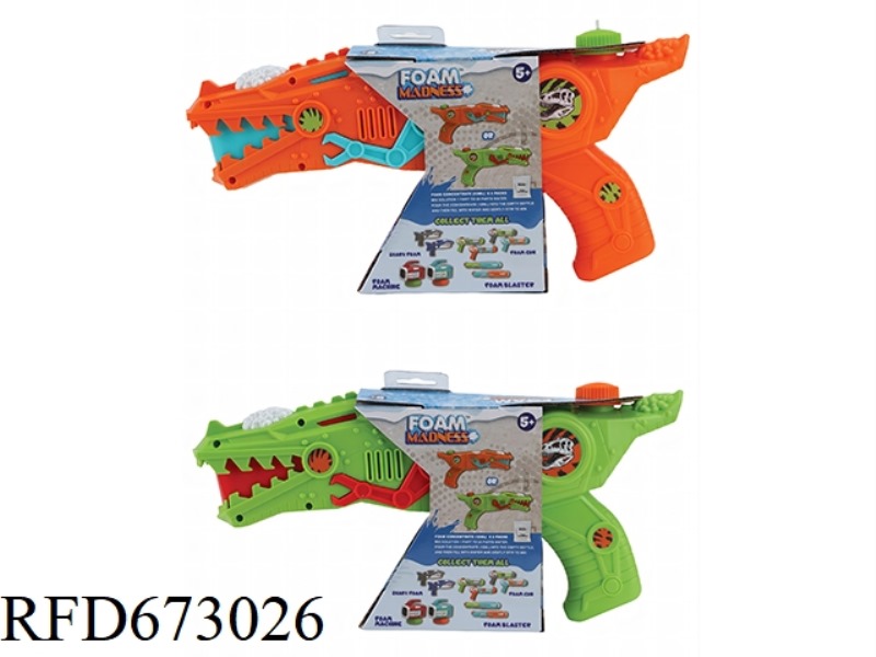 DINOSAUR FOAM GUN