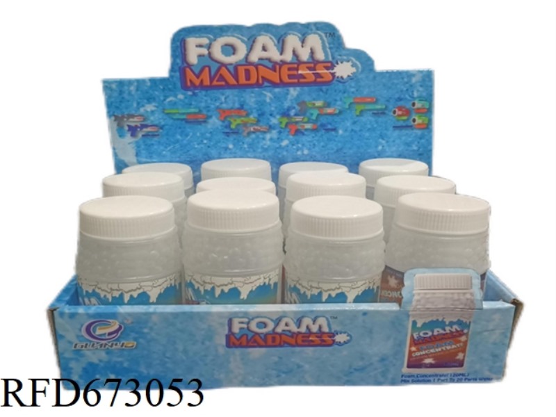 12 ZHI ZHUANG 120ML FOAM CONCENTRATE BOTTLE 1:20