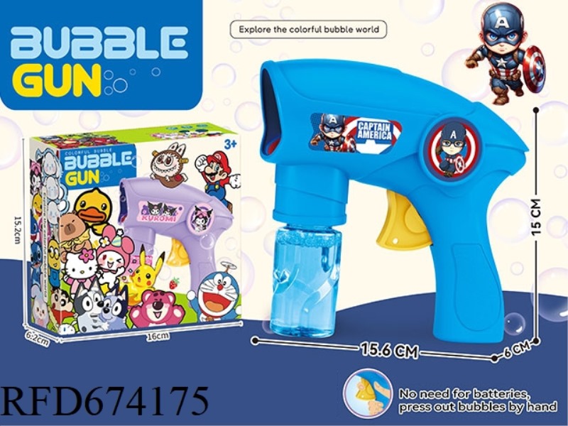 CAPTAIN AMERICA'S INERTIAL BUBBLE GUN