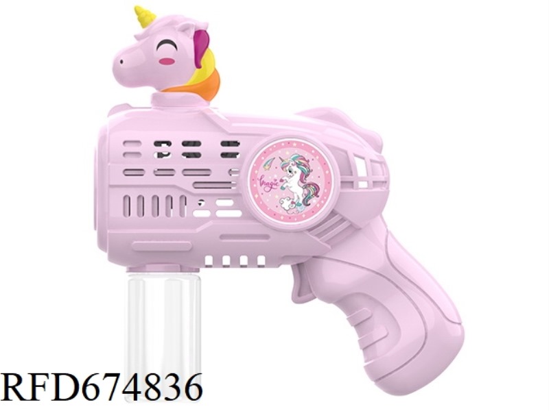 UNICORN SMALL ELECTRIC BUBBLE GUN