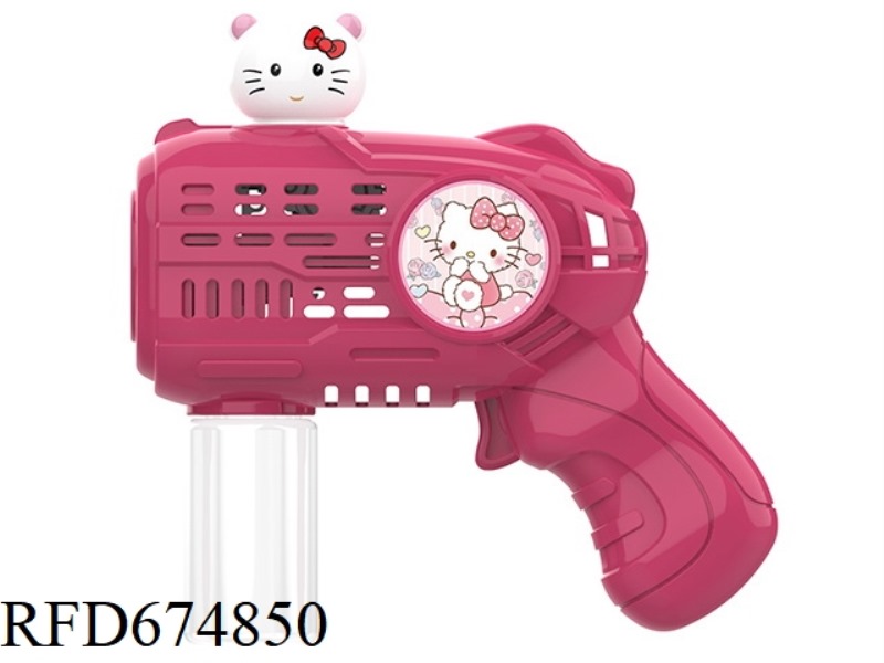 HELLO, KT LITTLE ELECTRIC BUBBLE GUN