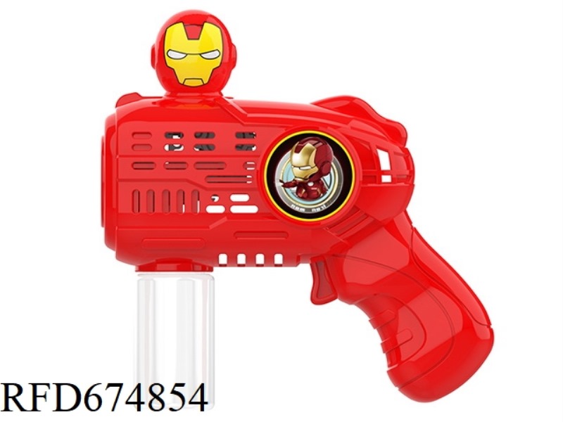 IRON MAN MINI ELECTRIC BUBBLE GUN