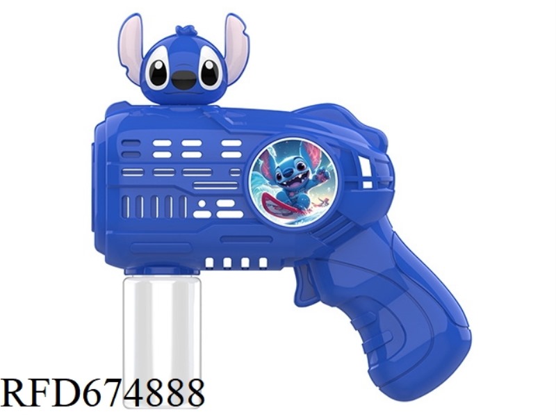 STITCH'S SMALL ELECTRIC BUBBLE GUN