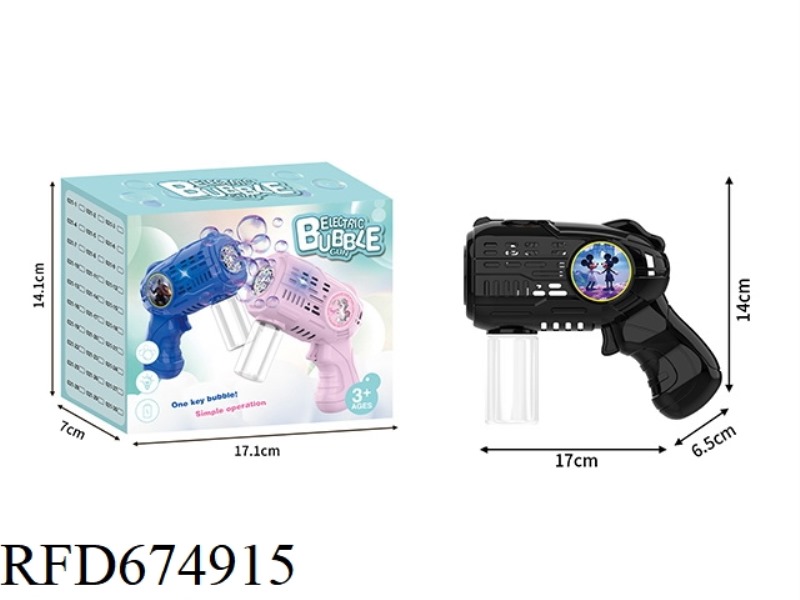 DISNEY ELECTRIC BUBBLE GUN