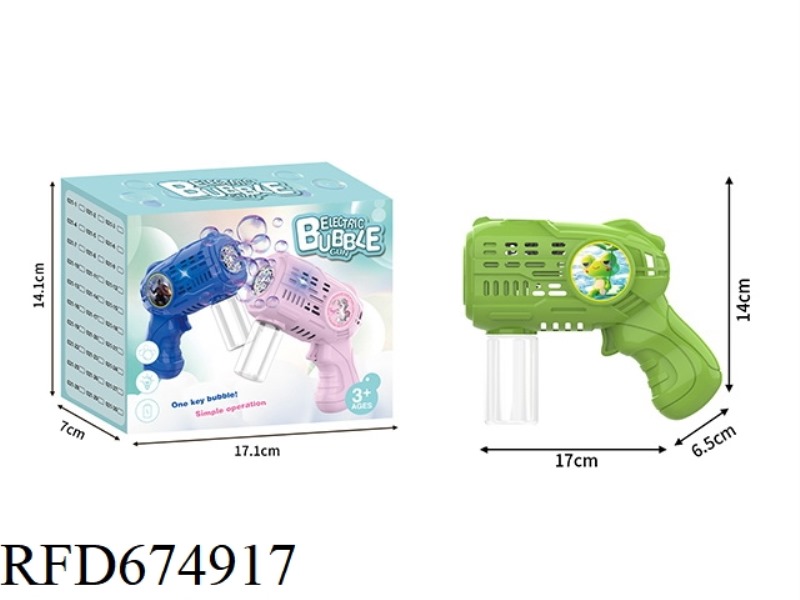 LITTLE FROG, LITTLE ELECTRIC BUBBLE GUN